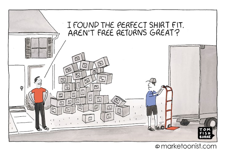 Marketoonist 免费退货